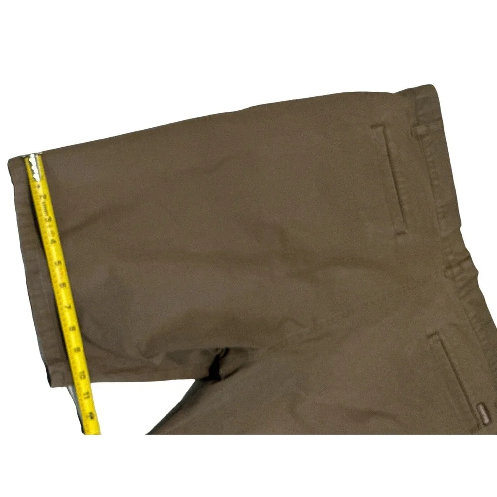 Purnell Mens Khaki Shorts Size 38 98% Cotton 2%Elastane RN #138985